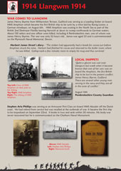 Llangwm: A Viilage at War Exhibition 1914-2